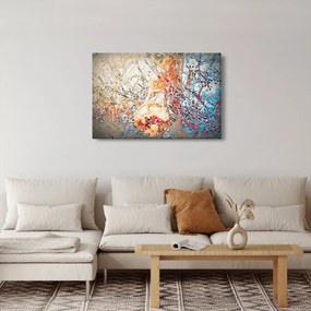 Kép - Mozaik absztrakció (90x60 cm)
