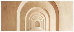 Kép - Bézs átjáró (120x50 cm)