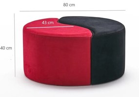 Zsámoly Alonusa (piros + fekete). Akció -23%. 1107161