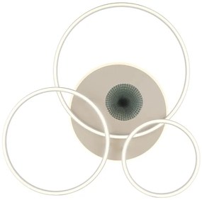 Globo 48466B-40-LED Dimmelhető mennyezeti lámpa INVERTINA 40W/230V 2700-6500K 70x80,7cm+távirányító