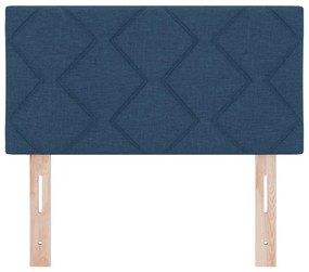 Fejtámla Gyémánt Blokk Mintával Kék 80 cm Szövet