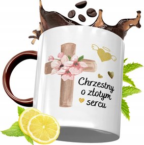 Bordó Bögre Keresztelőre Születésnapi Ajándék fényképes nyomattal