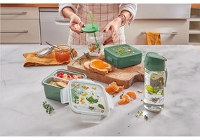 Zöld gyerek uzsonnás doboz Dinosaur – Snips