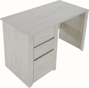 PC asztal typ 80, fehér craft, ANGEL