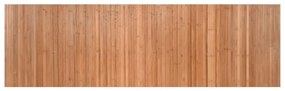 négyszögletű természetes bambusz szőnyeg 60 x 200 cm