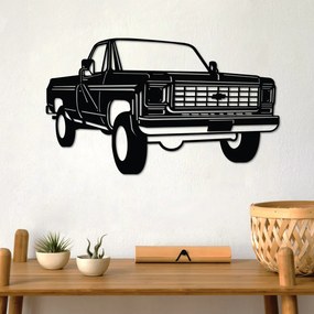 Chevy fém fali dekoráció, 60×35 cm