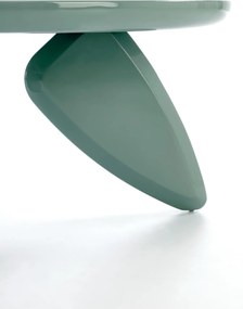 Lumis kerek dohányzóasztal 80 cm - kék