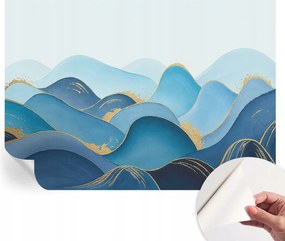 Öntapadós Mosható Fali Fotótapéta Hullámos táj 208x146 cm