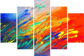 Kép - Színes absztrakció (150x105 cm)