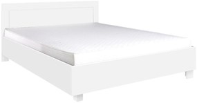 Franciaágy 140 cm Camber C23 (fehér) (ágyráccsal). Akció -18%. 1043048
