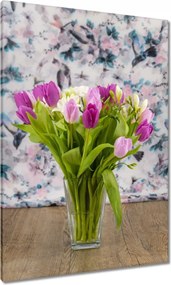 Vászonkép 70x100 Tulipáncsokor Virágok