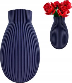 Linea – Sötétkék virág váza, Lego Icons Botanicals szárított kompozíciók