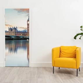 Fotótapéta ajtóra - London Parlament (95x205cm)