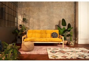 Grab bézs kinyitható kanapé 204 cm - Karup Design