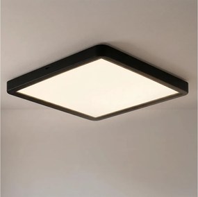 Brilagi - LED mennyezeti lámpatest ESTELA SQUARE LED/24W/230V 31x31 cm fekete