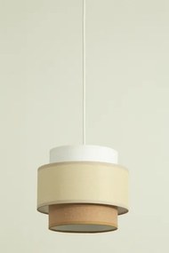 Brilagi - Kábeles függeszték RESNA 1xE27/60W/230V átm. 20 cm krémszínű/bézs