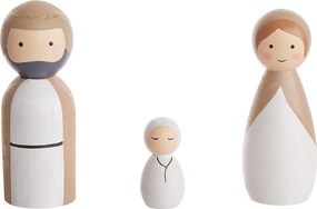 X-MAS betlehemi figurák, 9 darabos készlet