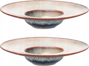 Mélytányér Szett Leveses Kerámia 28cm Nagy Earth