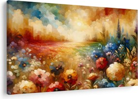 Kép - Színes rét (90x60 cm)