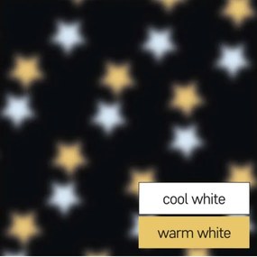 LED Karácsonyi kültéri projektor LED/4W/230V IP44 meleg/hideg fehér