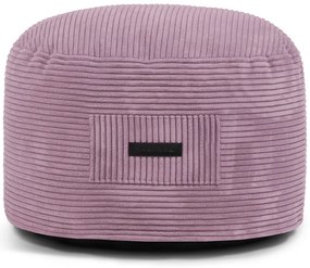 Lila kordbársony puff Om 60 – SLOWDOWN