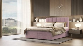 DELTA hotel ágy - 200x200, rózsaszín