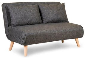 Kanapé futon Fillie (sötétszürke). 1073398