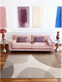 Bézs kézi szövésű gyapjú szőnyeg 200x300 cm Hackney Clarissa – Ted Baker