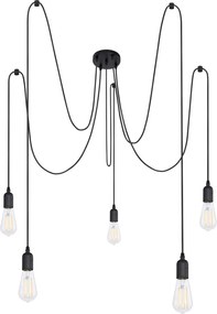 Függeszték Fekete MARACANA GLOBO-A110-5