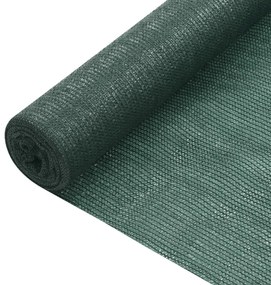 zöld HDPE belátásgátló háló 1 x 25 m 75 g/m²