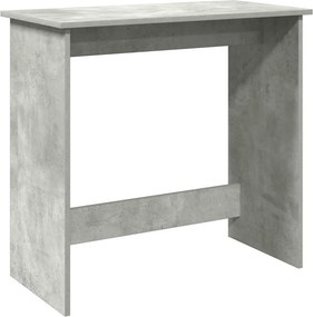 vidaXL betonszürke forgácslap íróasztal 80 x 40 x 75 cm