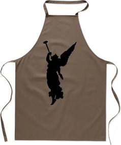 Karácsonyi konyhai kötény Játszó angyal