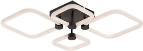 RÁBALUX 71006 SOTIRIS Modern LED Mennyezeti Lámpa Matt Fekete IP20