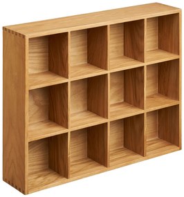 Soria fali polc tölgyfa/tölgyfa furnér, natúr, 39x11x51 cm