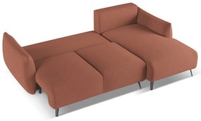 Rózsaszín sarokkanapé (jobb oldali) Malie – Makamii