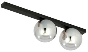 Mennyezeti lámpa FIT 2xE14/10W/230V fekete/szürke
