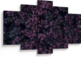 Sötétvörös levelek képe (150x105 cm)