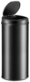 monzana® Érintésmentes szemetes USB-vel 40 l - fekete