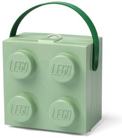 Világoszöld tárolódoboz fogantyúval - LEGO®