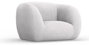 Világosszürke buklé fotel Essen – Cosmopolitan Design