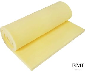 EMI 4 cm vastag huzat nélküli memóriahab felületi matrac, 80x190 cm
