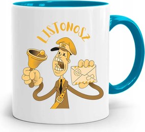 Kék Bögre Ajándék Postásnak Legjobb nyomott mintával