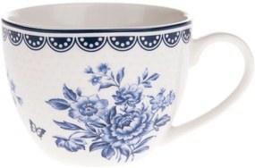 Blue Rose 4 db-os porcelán csészék készlet , 90 ml
