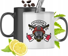 Mágikus Bögre Tűzoltóknak Színváltós Nyomtatott Fényképpel