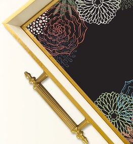 Üveg tálca, 38×24 cm – TPB9792