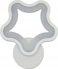 Led fali lámpa gyerekszobába, csillag, 3000K, 8W