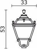Novolux INDURA MEDIUM 4 146D-G31X1A-02 Utcavilágítás lámpatest 4x50W/GX53 IP65