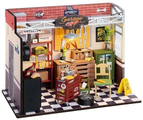 RoboTime - Miniatűr ház Garázs 2xAAA