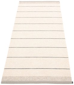 Világosszürke-krémszínű kültéri-beltéri futószőnyeg 85x200 cm Belle Warm Grey – Pappelina