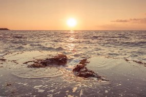 Poszter 45x30cm Naplemente a tengerparton, Assaf Frank